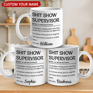 A Problem Solving Expert Personalized Mug - Gift For Coworkers, Work Friends, Colleagues